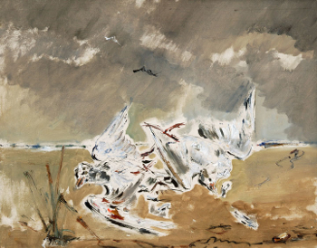 Filippo-de-Pisis-Gli-albatri-1945-olio-su-tela