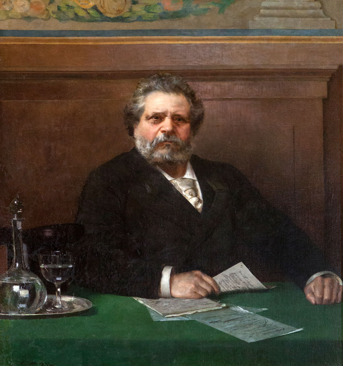  Vittorio Corcos, Giosue Carducci, 1892, olio su tela, cm 112x99, Bologna, Casa Carducci 
