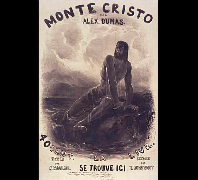  Una delle prime edizioni francesi del Conte di Montecristo 