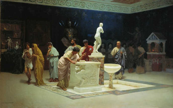  Bakalovich, Circolo di Mecenate,1890, Galleria Tret'jakov, Mosca
