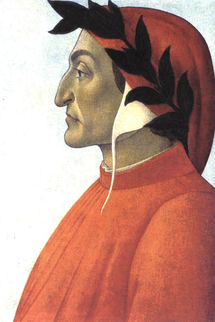  Sandro Botticelli, Ritratto di Dante Alighieri,1495 