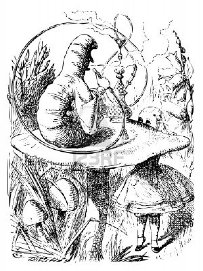  Ilustrazione di John Tenniel per la prima edizione di Alice in Wonderland di Lewis Carroll
