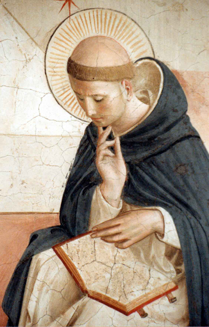  Beato Angelico, San Domenico in preghiera(1438-1450) 