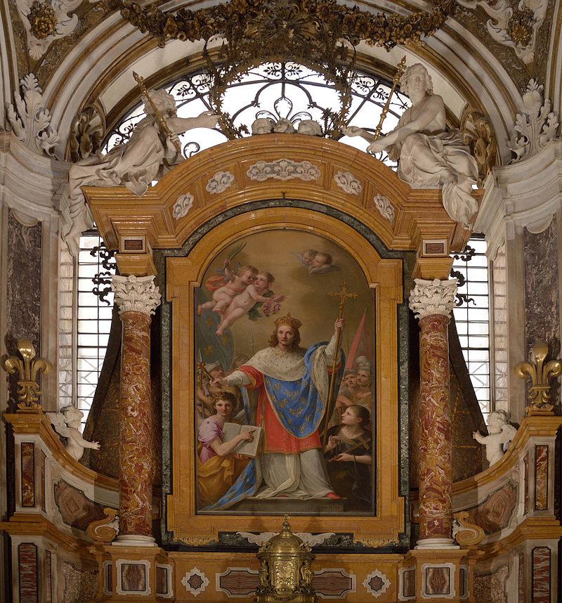 Plautilla Bricci, Cappella di San Luigi dei Francesi