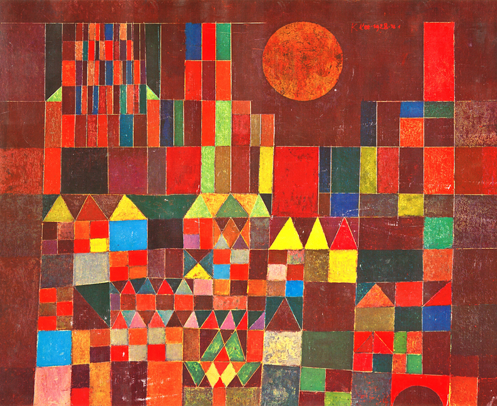 Paul Klee, Castello e sole, 1928