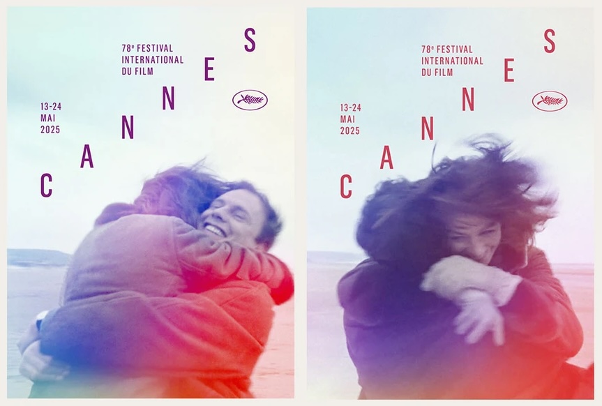 La locandina dell'edizione 2025 del Festival di Cannes.
