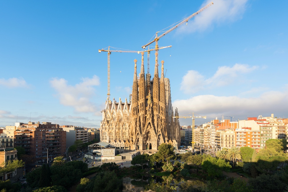 La Sagrada Familia a Barcellona. 