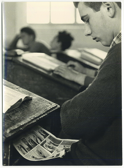 “La 2° occupazione”, Scuola media di Casalmaggiore (CR), 1961. Archivio storico INDIRE, Fondo fotografico.