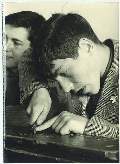 “La 2° occupazione”, Scuola media di Casalmaggiore (CR), 1961. Archivio storico INDIRE, Fondo fotografico.