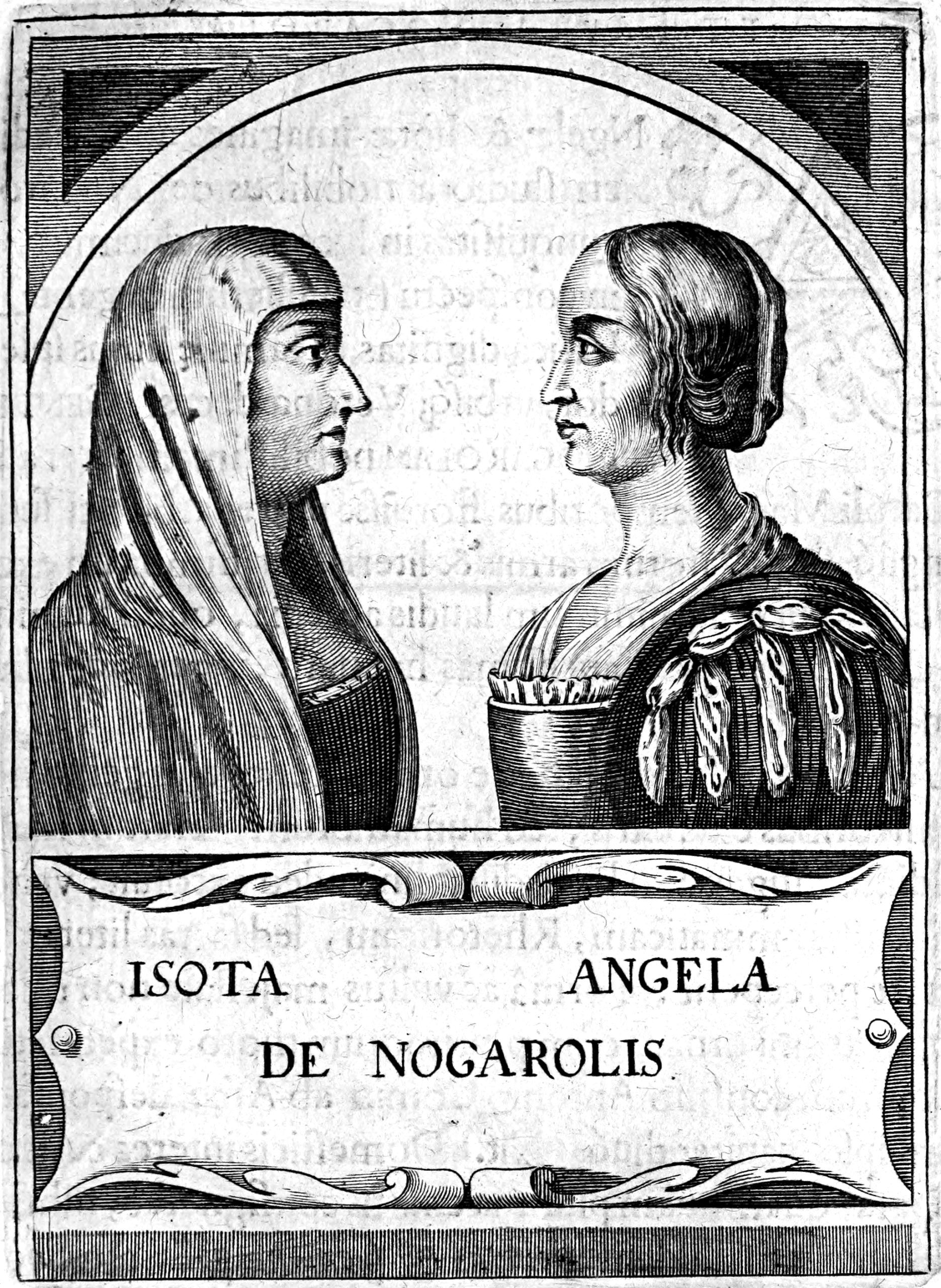 sotta Nogarola e Angela Nogarola