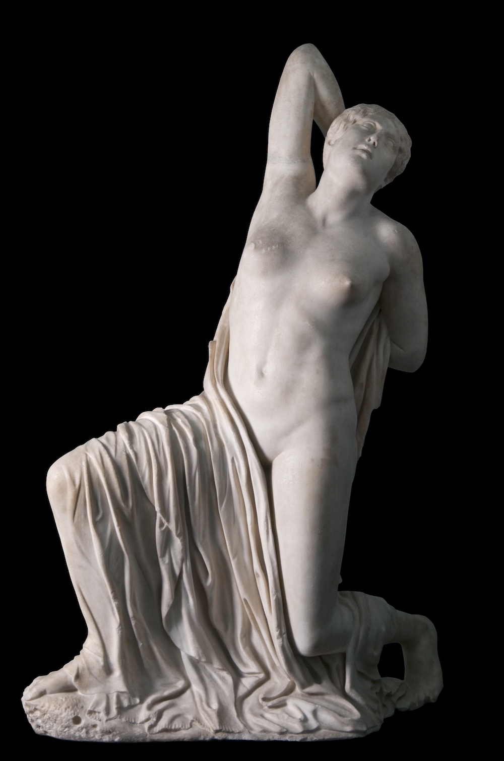 Statua di Niobide ferita, Roma, Museo Nazionale Romano