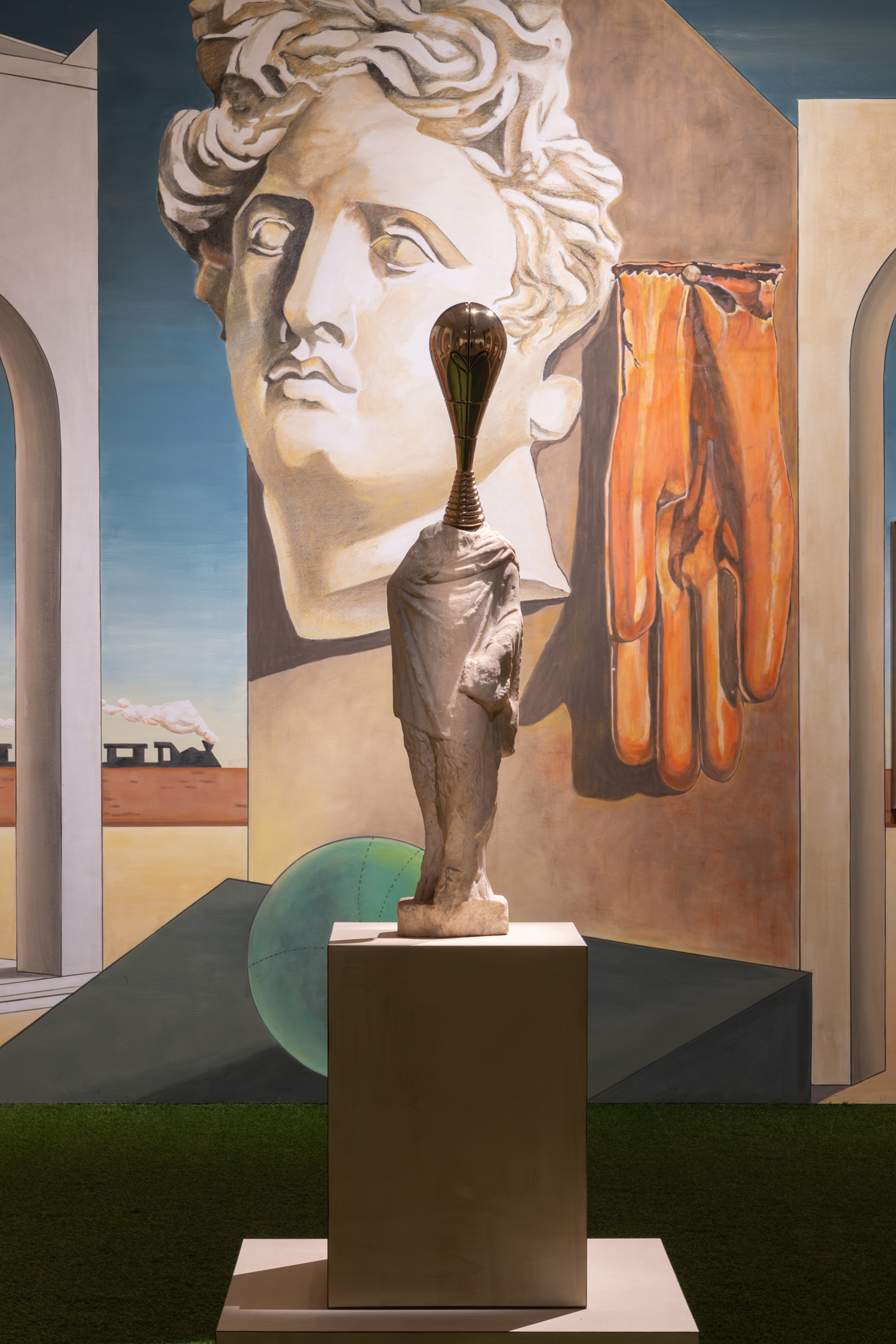 Allestimento della mostra (foto Lorenzo Palmieri). 