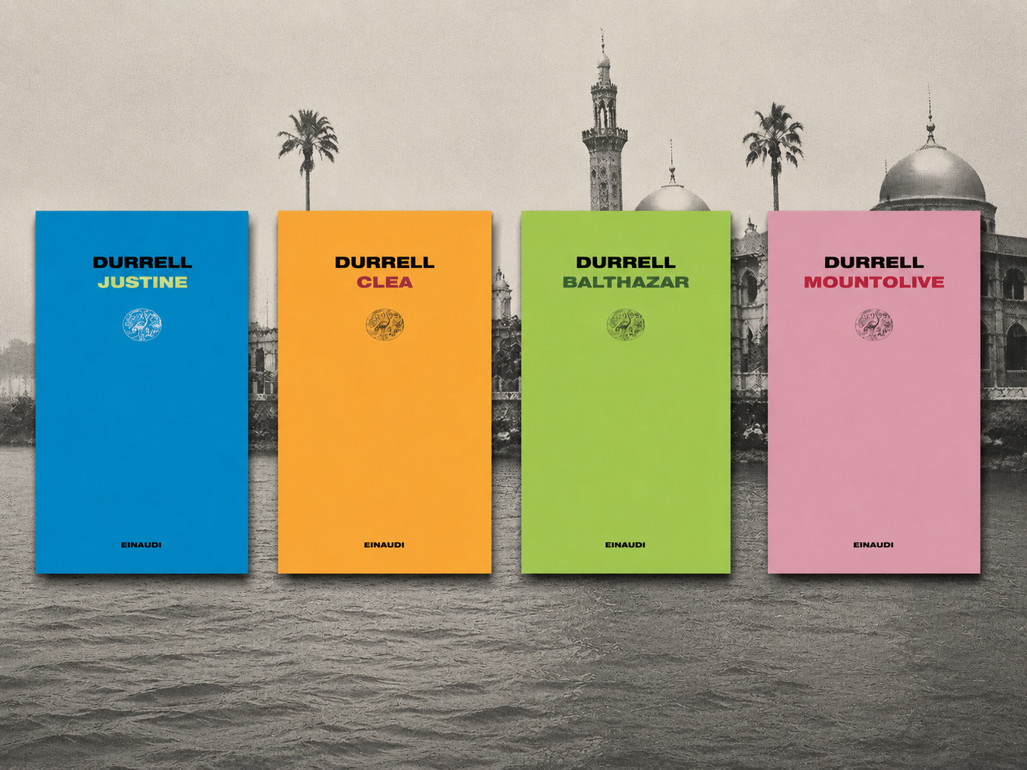 copertine quartetto di alessandria di durrell edizione italiana einaudi