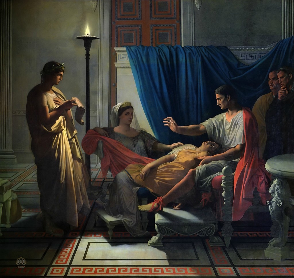 Jean-Auguste-Dominique Ingres, Tu Marcellus eris, 1811 ca, Musée des Augustins, Toulouse (©Alamy).