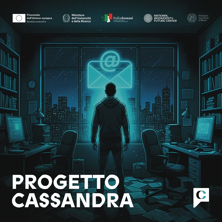 Copertina del podcast “Progetto Cassandra”.
