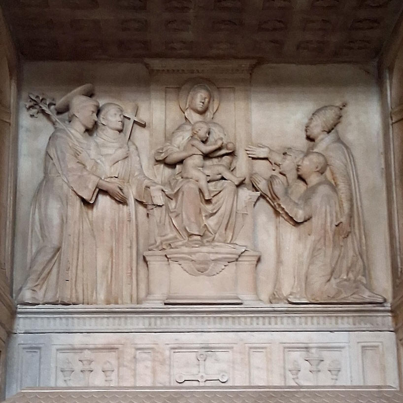 Il Monumento funerario, particolare
