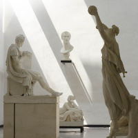 Museo Canova, ala Scarpa, Washington e Autoritratto (foto Museo Canova)square