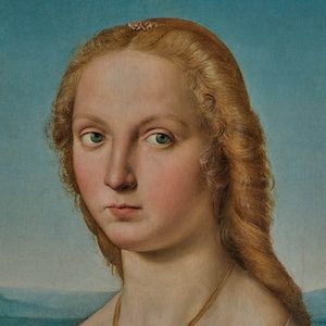 Raffaello Sanzio, Dama con liocorno square