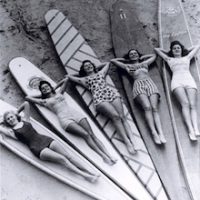 Surf sirens, Manly beach, New South Wales, 1938-46 [picture] /